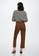 Mango brown High-Waist Cropped Straight Jeans 1FD14AA394C233GS_3