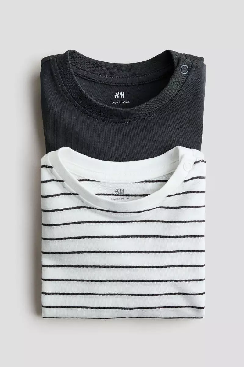 2-pack long-sleeved jersey tops