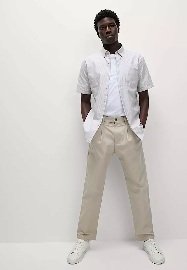 The Ultimate Pure Cotton Striped Oxford Shirt