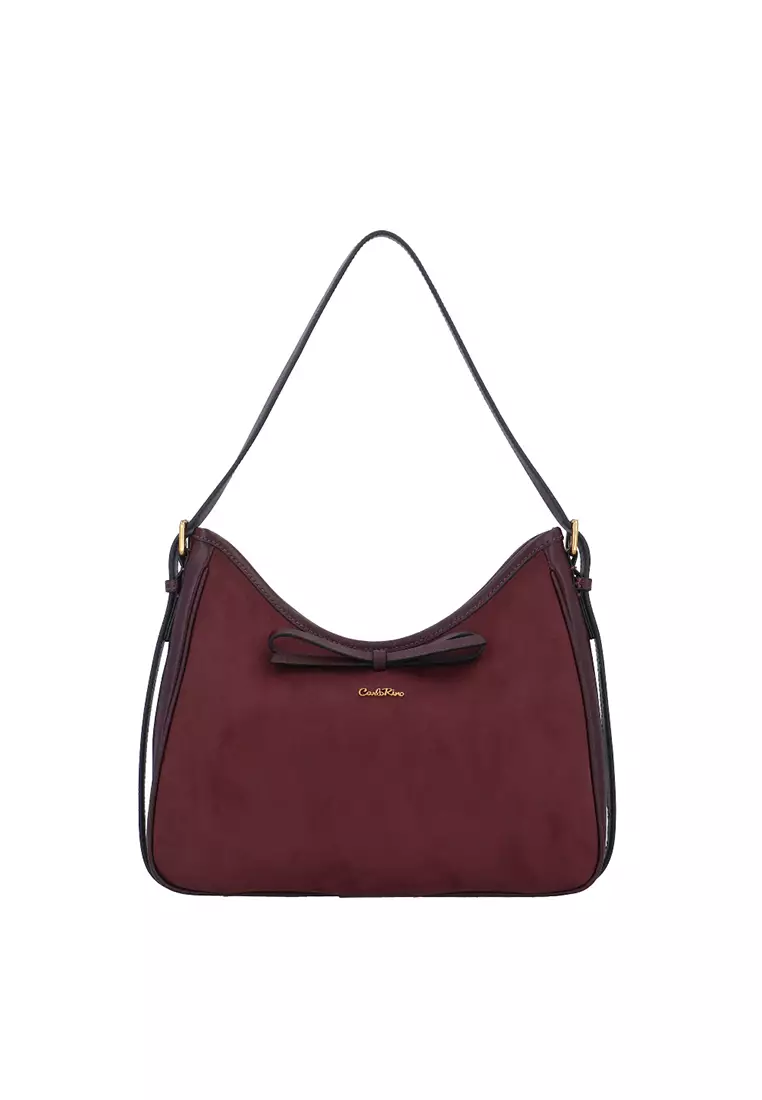 CR Valeria Tote Bag - Maroon