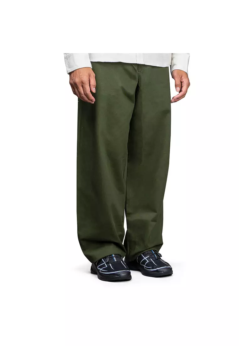 Gloaming Celana Panjang Relaxed Wide Army