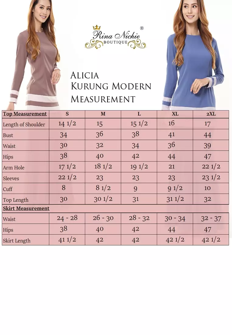 Alicia Kurung Modern in Dark Purple