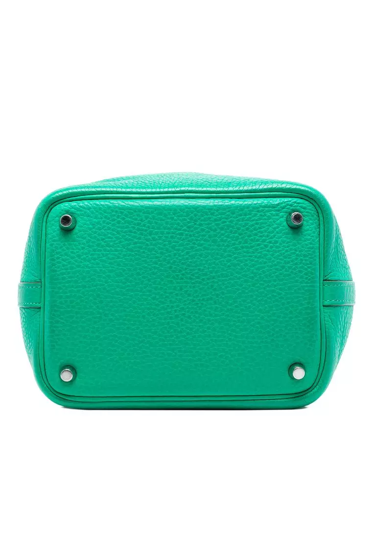 Pre-Loved Hermès Clemence Picotin Lock 18