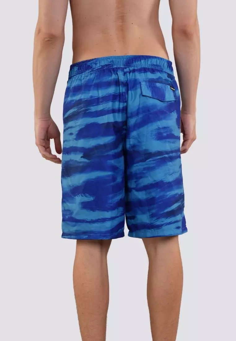 Surf Side Tropic Board Shorts with Drawstring Swimwear for Men