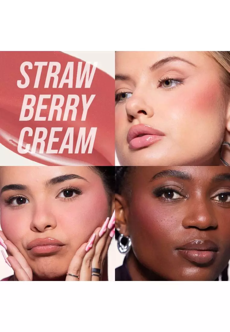 HUDA Beauty Blush Filter Soft Glow Liquid Blush Strawberry Cream