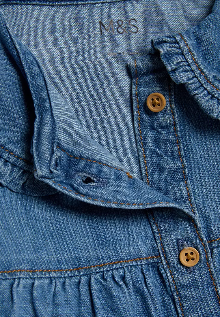 Marks denim hot sale dress