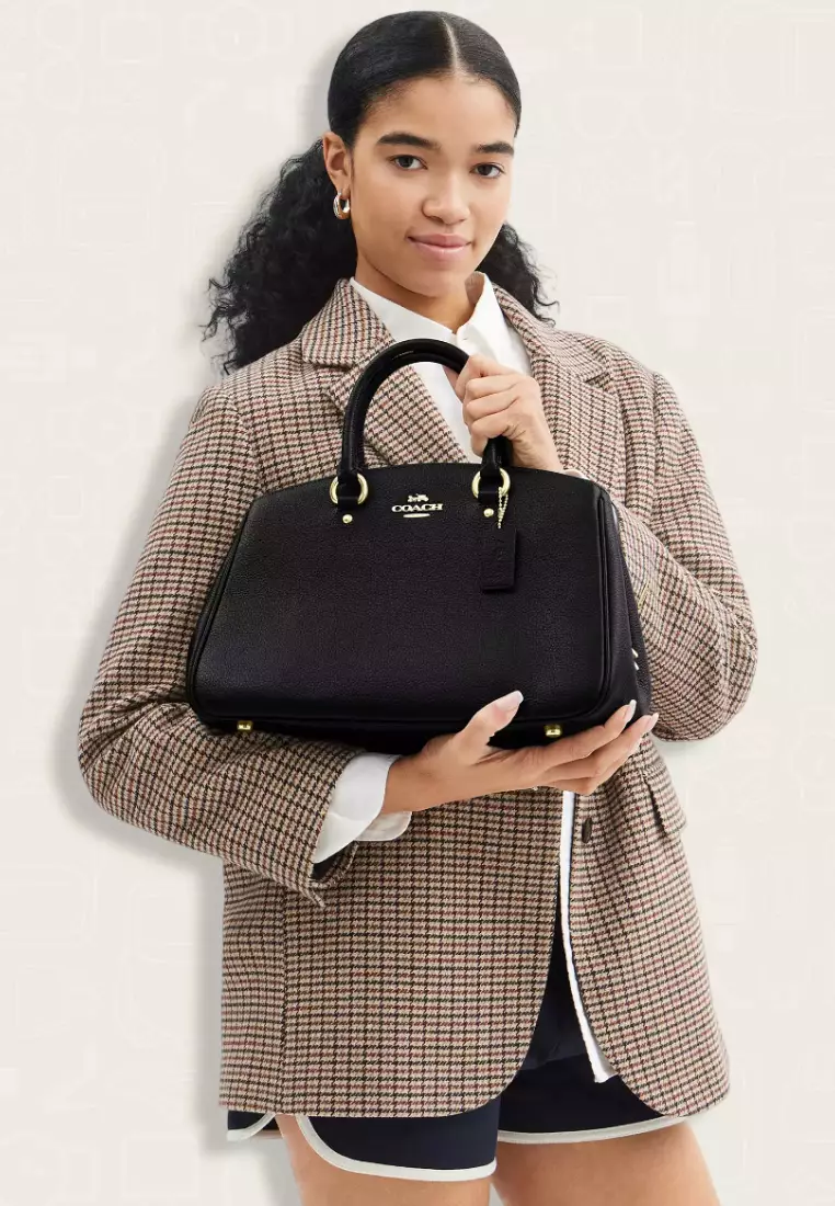 Coach Savannah Carryall Bag Black