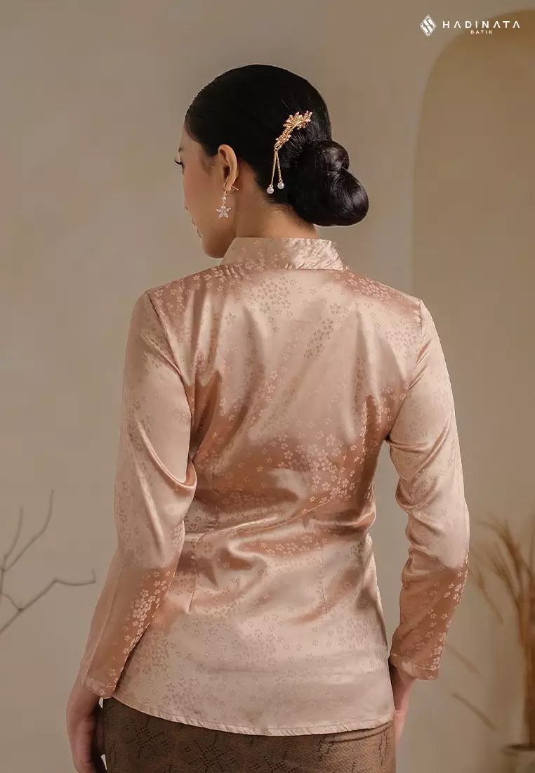 Hadinata Batik Wanita Kebaya Charita Cream
