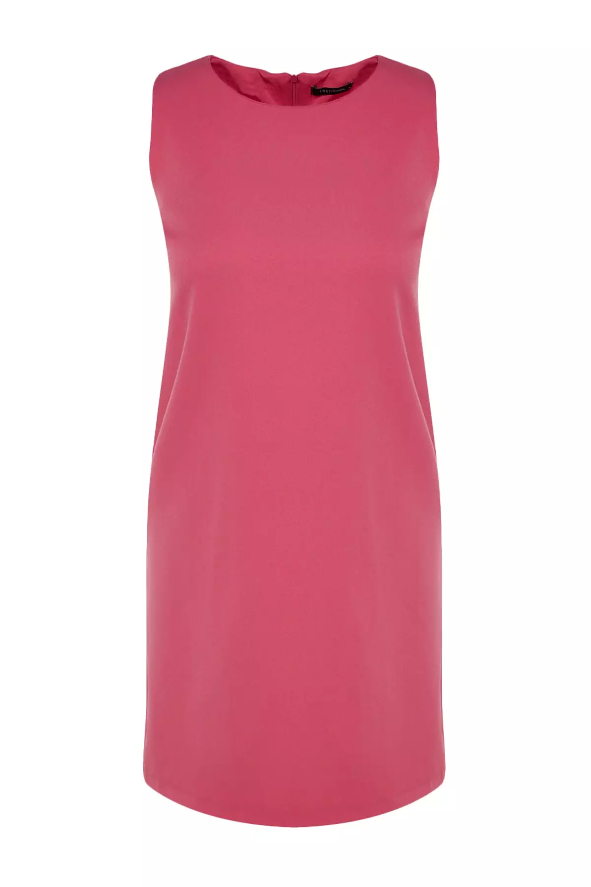 Abito Lungo Donna Trendyol, Maglia A Collo Alto, Modello Regular Shift Con Motivo Floreale, Taglia S/36, Collezione Design