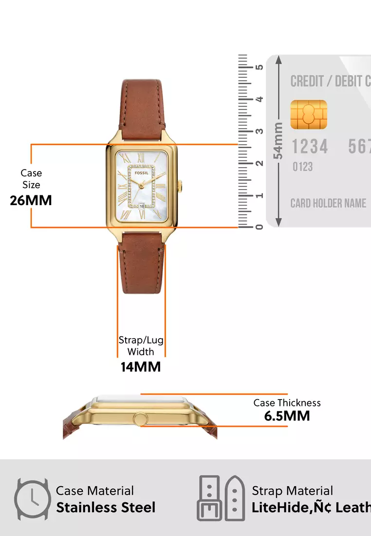 Buy Fossil Raquel Watch ES5307 Online | ZALORA Malaysia