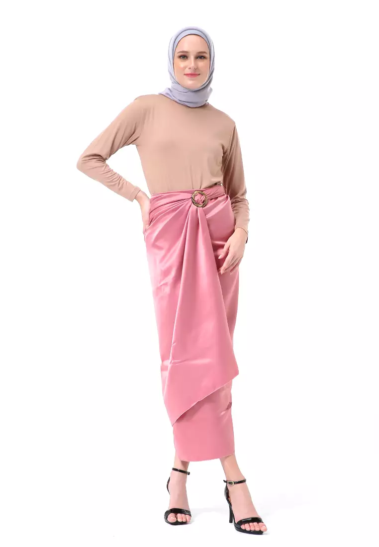 Cornelia Rok Lilit Polos Velvet Satin The Latest Today High Quality Premium - Dusty