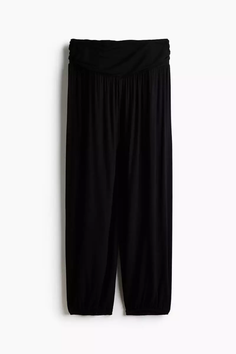 Viscose balloon trousers