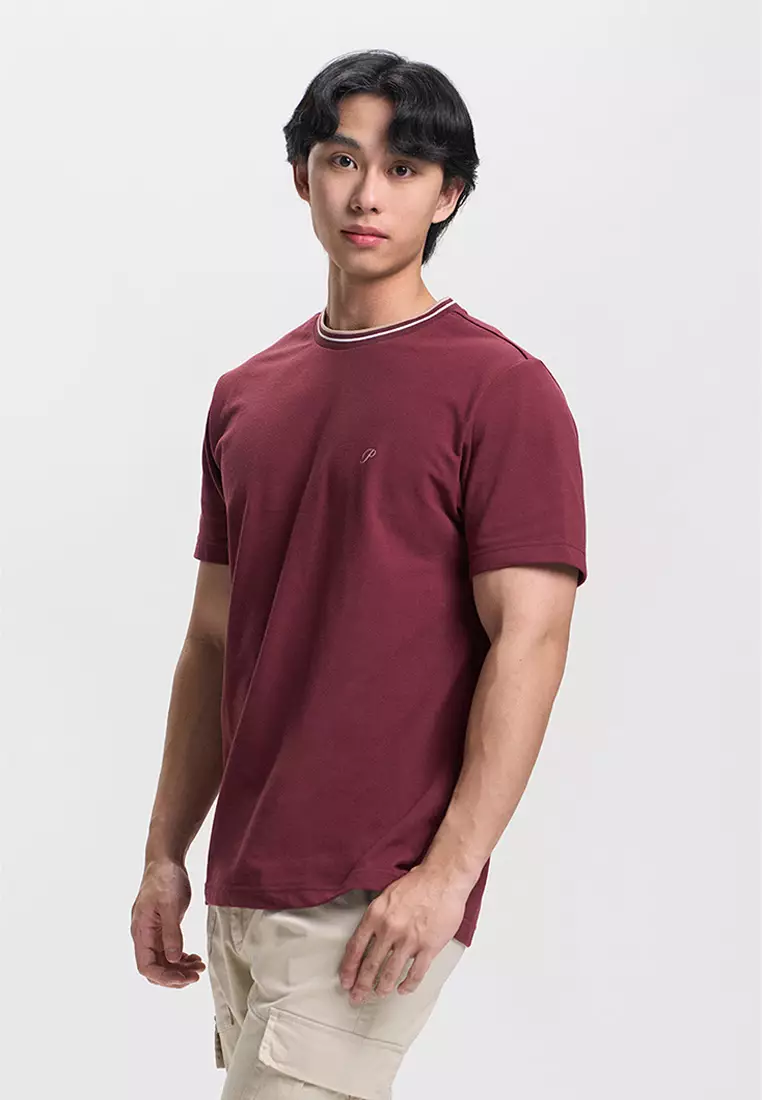 Regular Fit T-Shirt with Embroidery