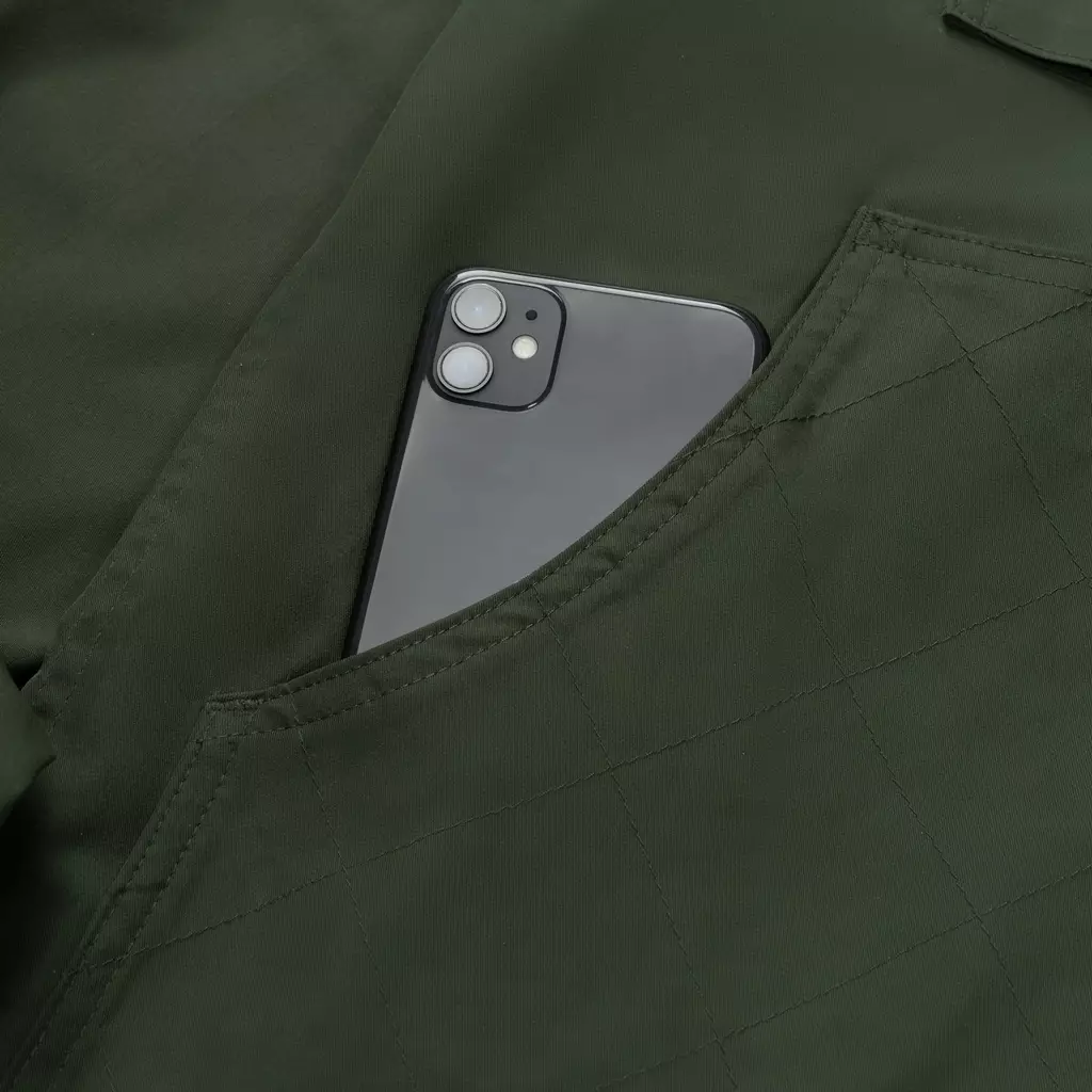 Shephered Parka Jacket Jaket Pria Wanita Outdoor Praktis - Hijau