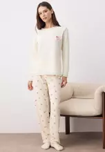Ecru/Pink