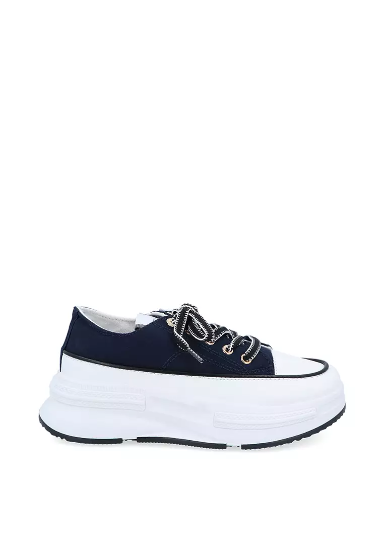 Discount on Carlo Rino  shoes - SKU: Dark Blue Cr Chunky Skool Sneakers