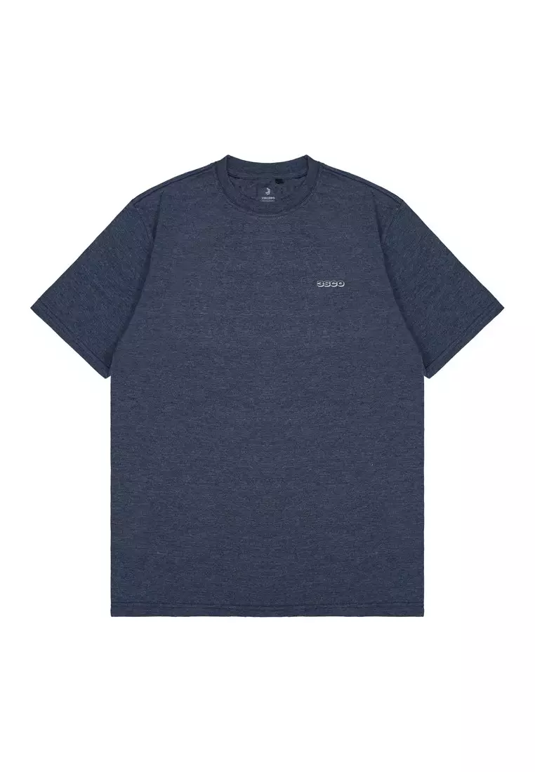 3Second Men's T-Shirt Short Sleeve Regular Fit Cotton Tally C530125