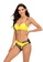LYCKA yellow LKL7004-European Style Lady Bikini Set-Yellow 430D4USF1E2A56GS_4