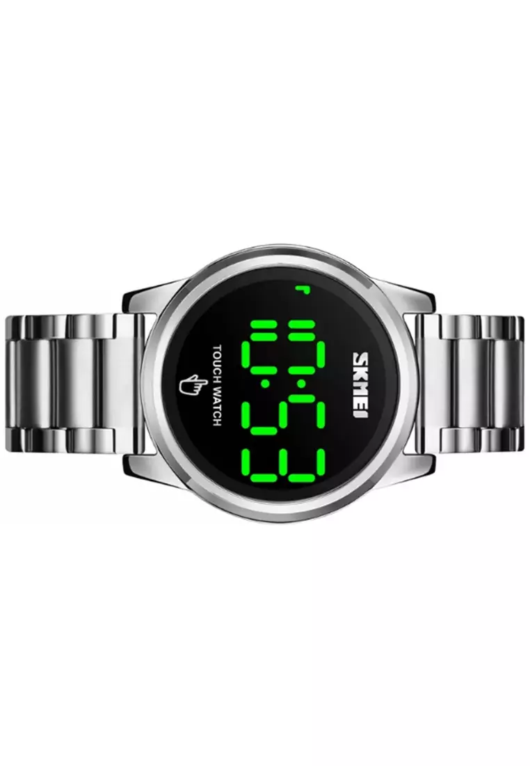 Jam Tangan Digital Pria Waterproof Many Function Strap Tali Material Stainless Steel BY59 ORIGINAL