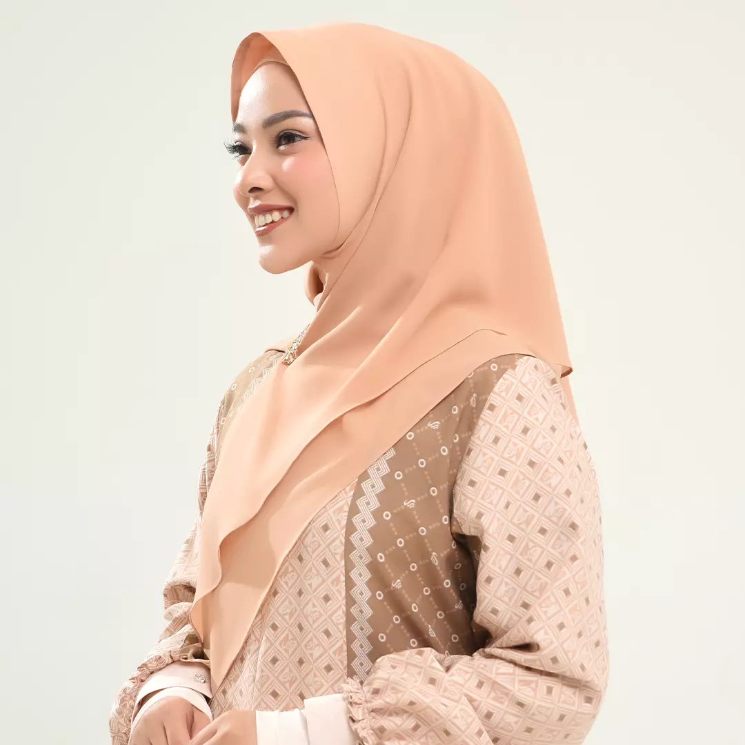 Rabbani - Kerudung Instan Muslim Wanita Dewasa Zetta XXL - Piece Sienna