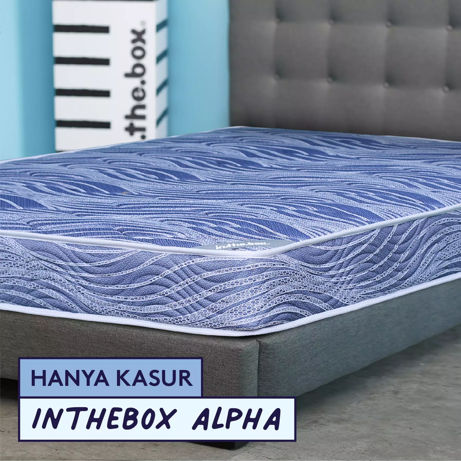 Jual in.the.box Kasur Spring Bed IN THE BOX Alpha FREE Bantal120x200
