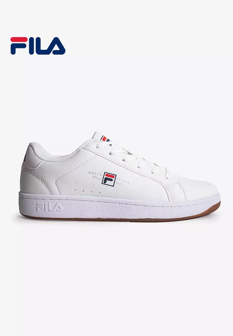 Discount on Fila  shoes - SKU: Mens Heritage Fuerte MS White
