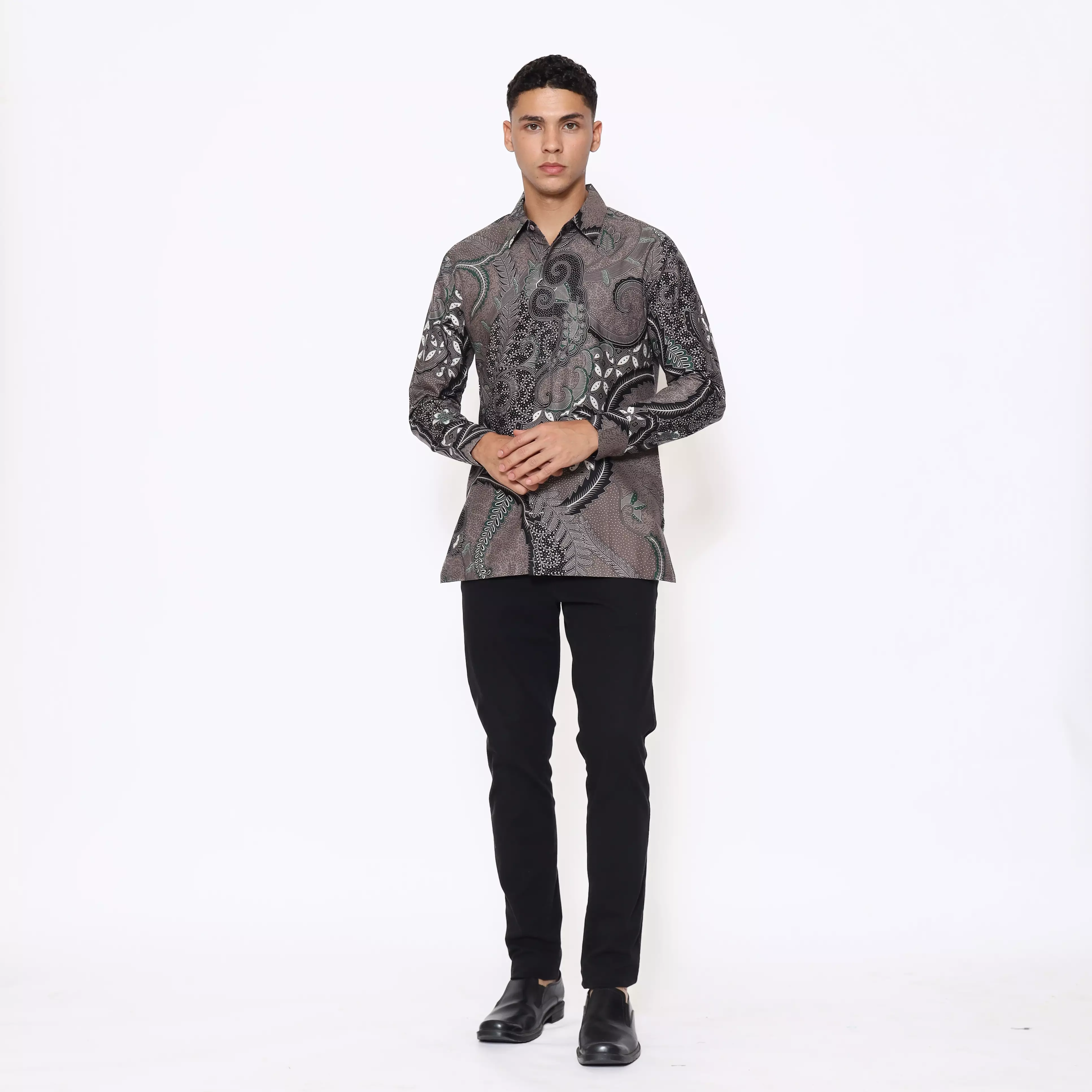 Kemeja Batik Pria - Bhatara Batik Landon - Atasan Kemeja Batik Lengan Panjang
