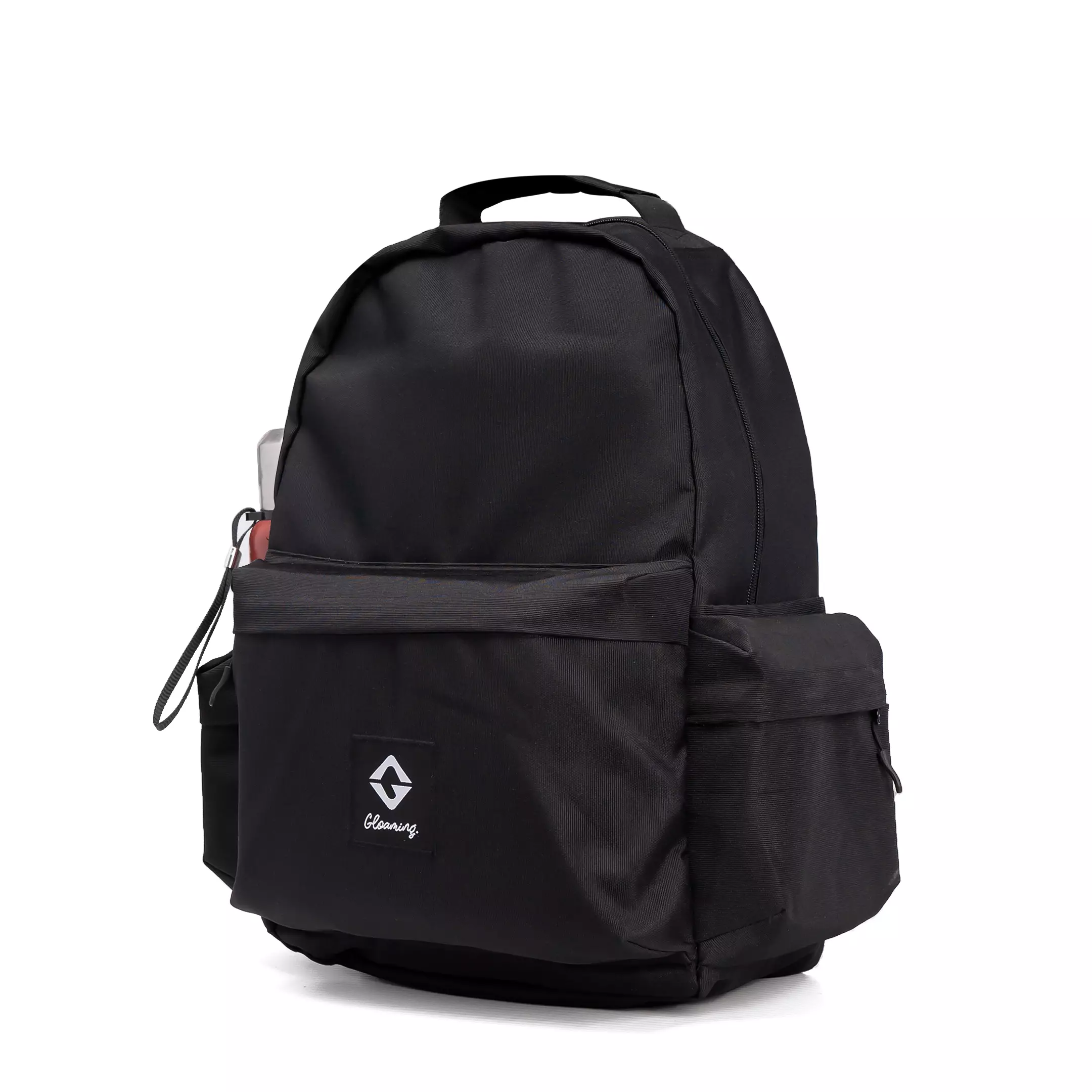 Gloaming Back To School Black Backpack Tas Ransel Tas Laptop Daypack
