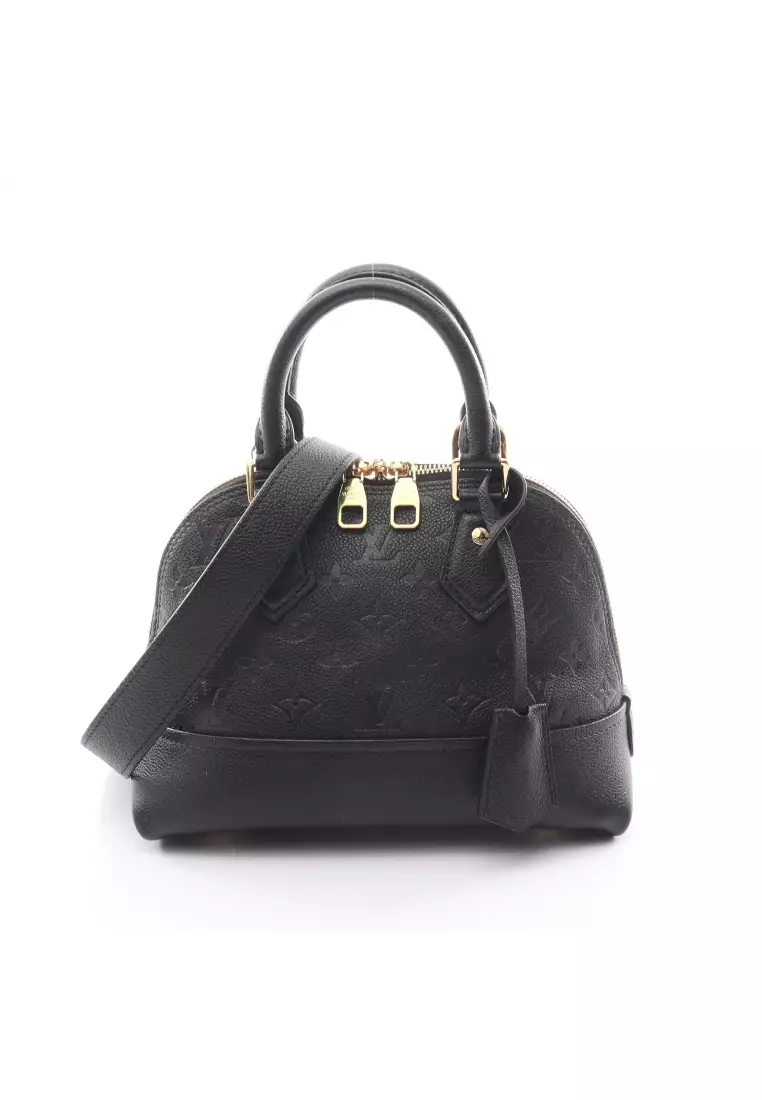 Louis vuitton alma discount bb monogram black