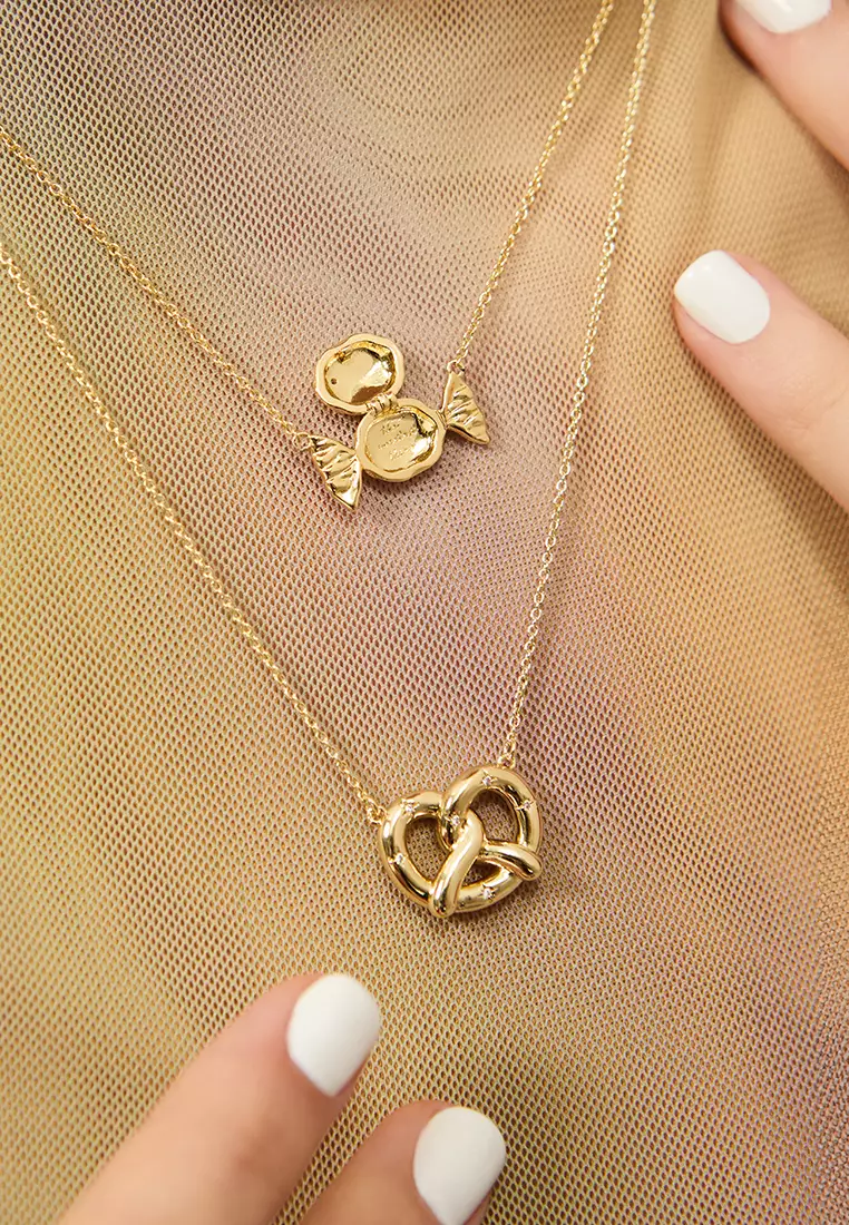 Pretzel Necklace