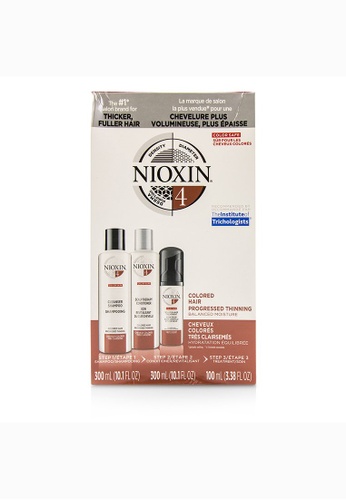 Nioxin NIOXIN - 3D Care System Kit 4 - For Colored Hair, Progressed Thinning, Balanced Moisture 3pcs 6E82EBEFBC1D26GS_1