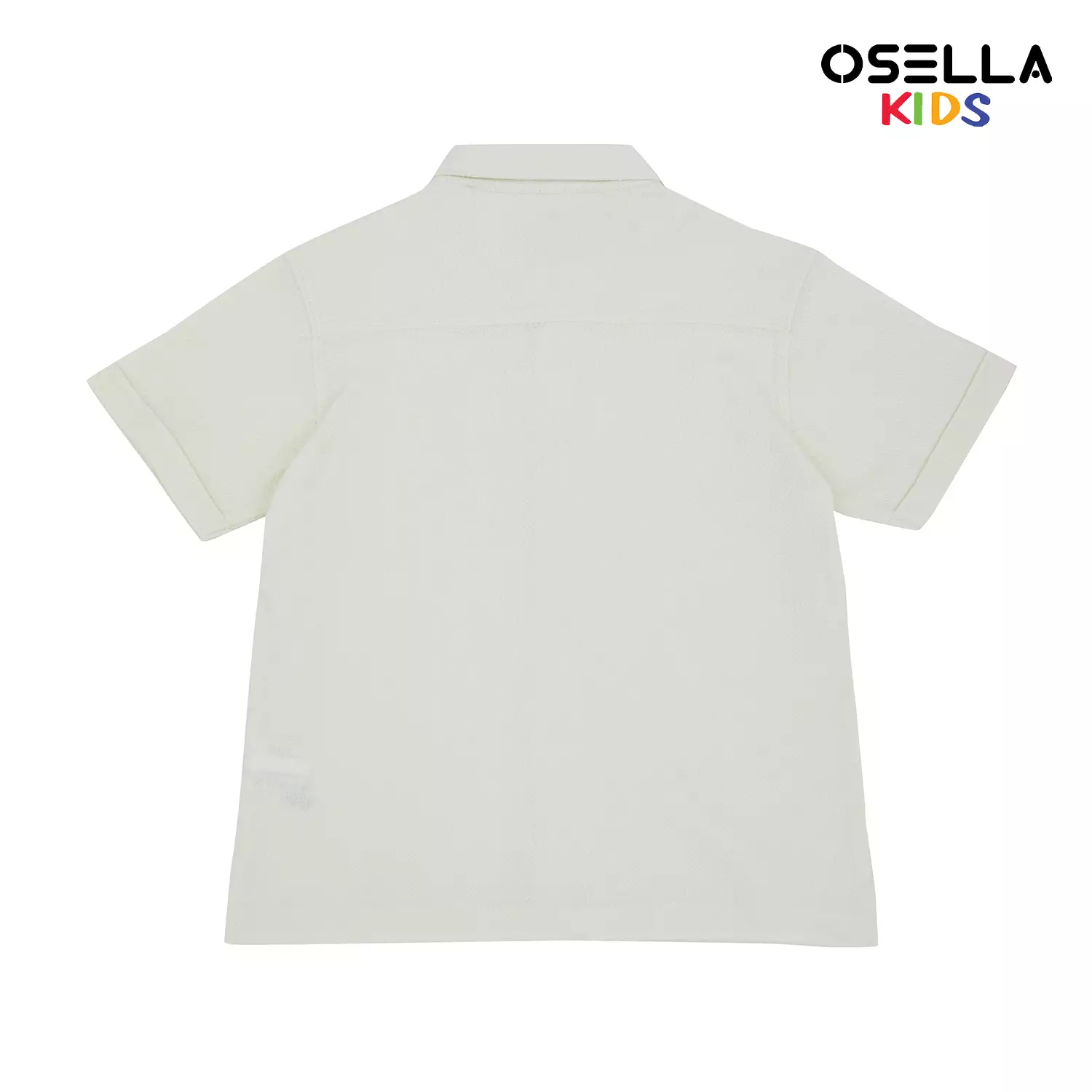 [NEW] Osella Joji Reguler Short Sleeve Knitting Shirt With Textured Fabric 22324008 | Kemeja Lengan Pendek Anak Laki-Laki