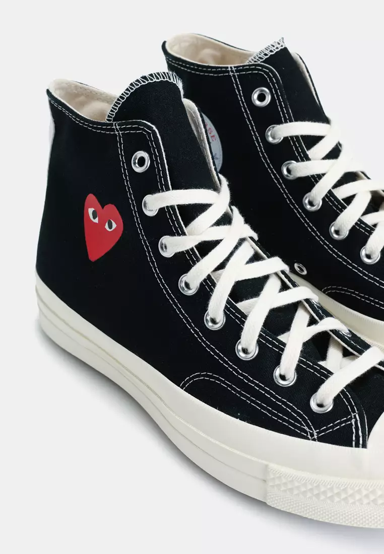 Buy CDG Play Chuck 70 Single Heart High-Top Sneakers 2026 Online
