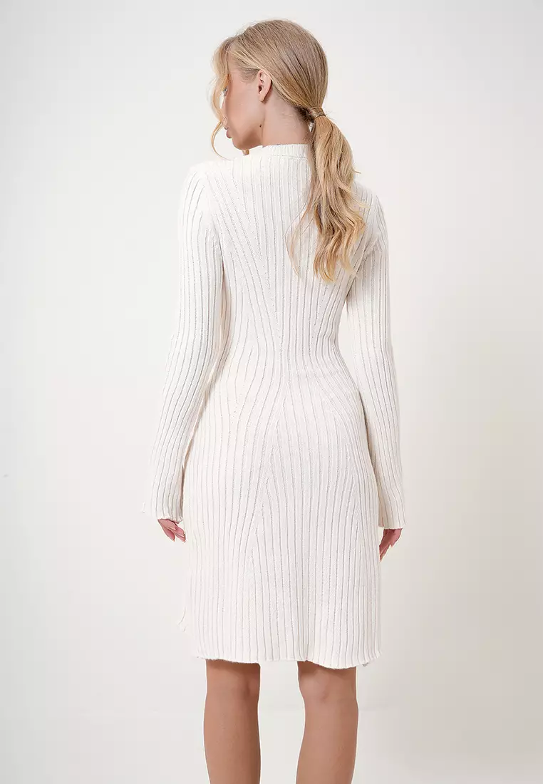 Crew Neck Knit Dress