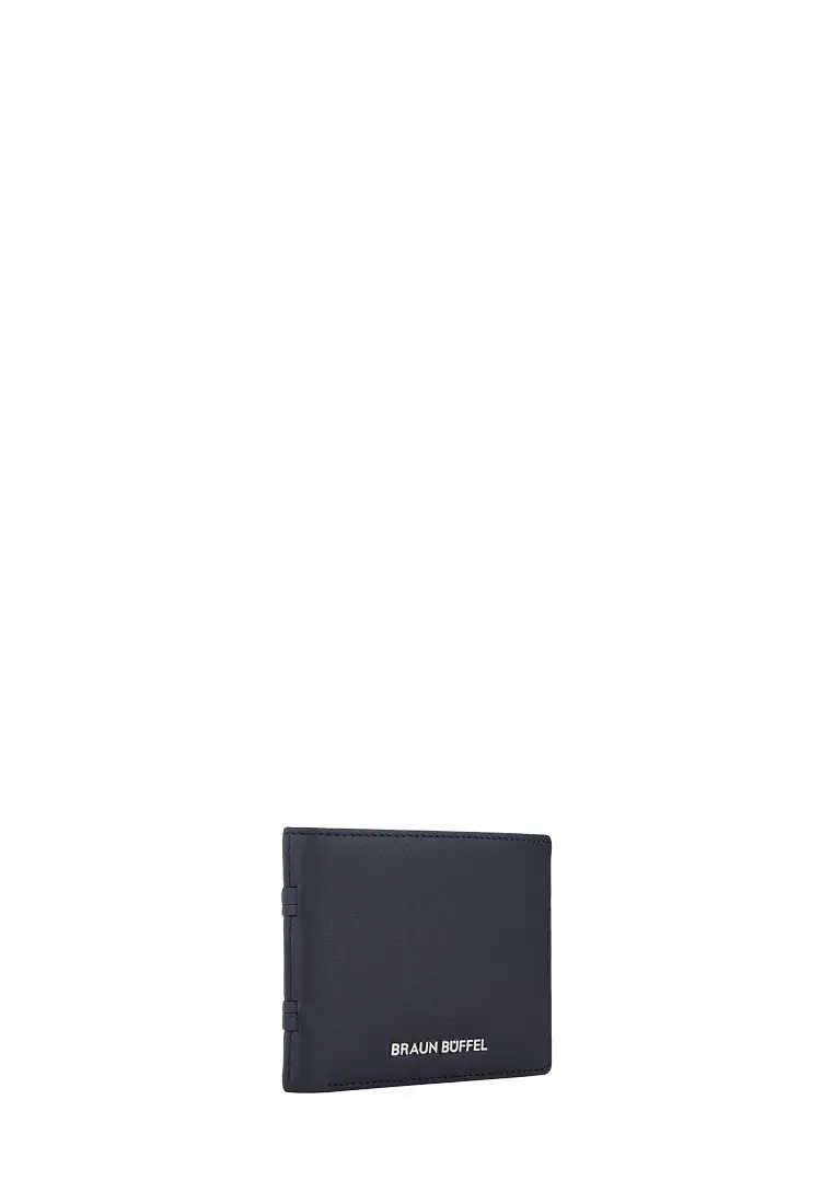 Stitch Bifold Wallet With Coin Compartment