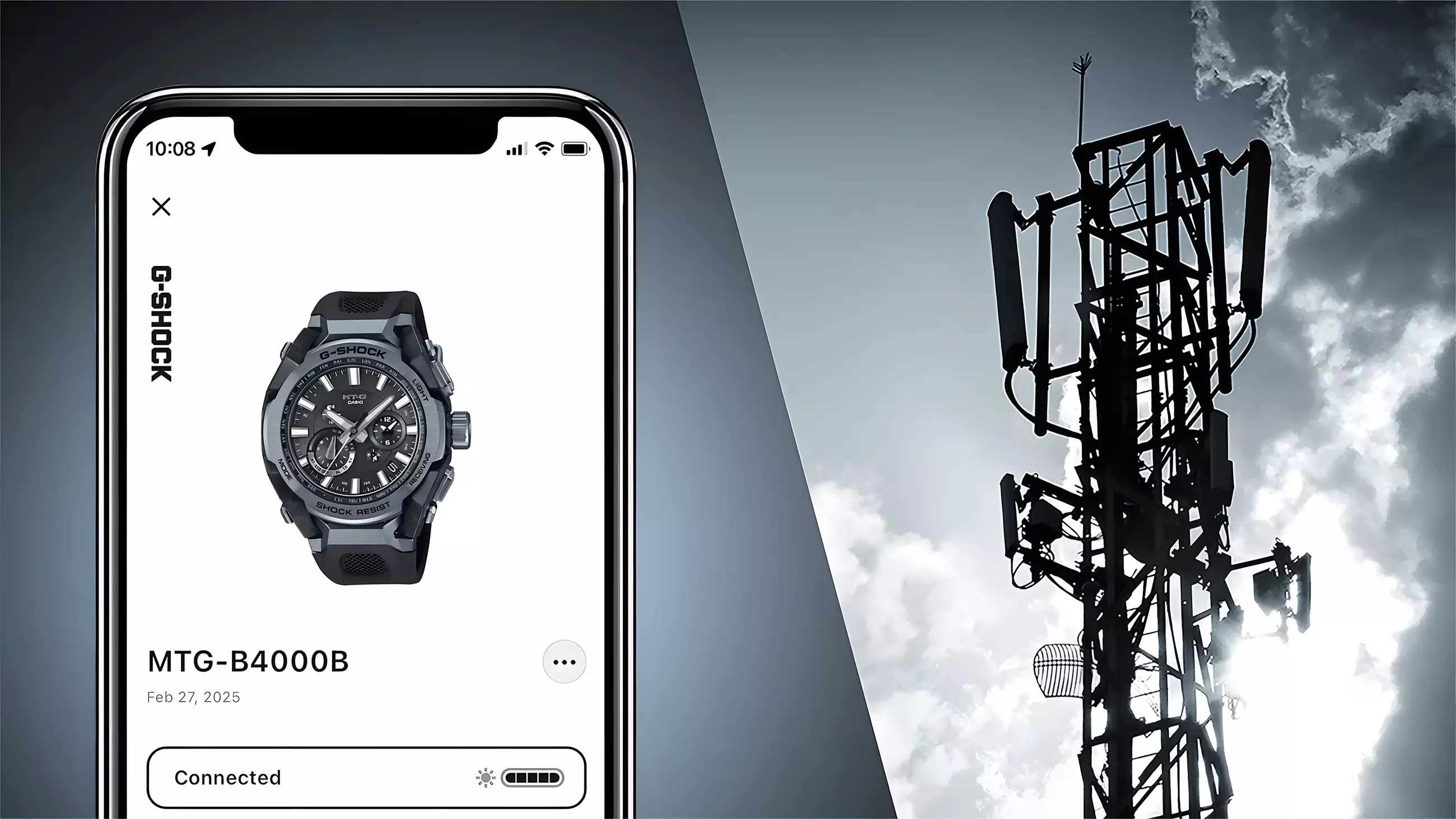 Casio G-Shock JDM Watch - Jam Tangan Pria - Carbon Case - Black Resin Band - MTG-B4000B-1A2