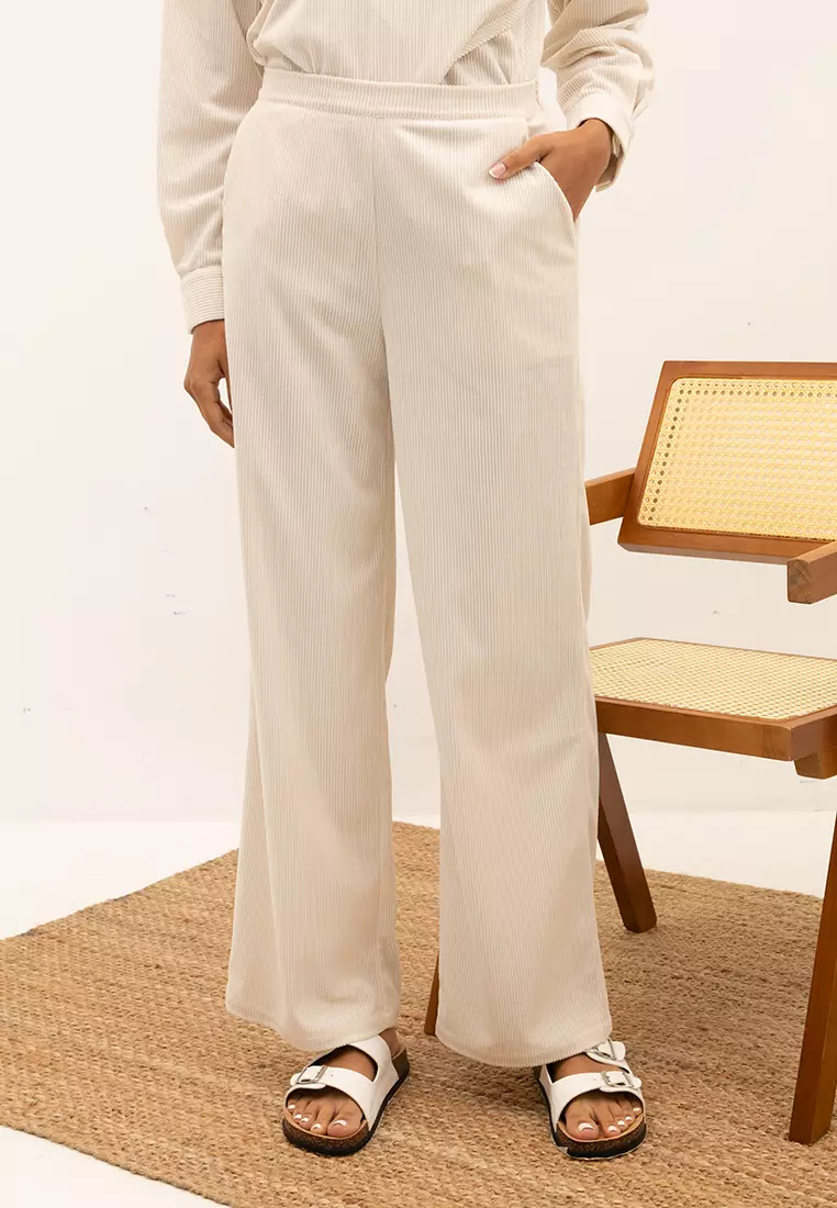 ZALIA BASICS High Waisted Palazzo Pants 2024, Buy ZALIA BASICS Online