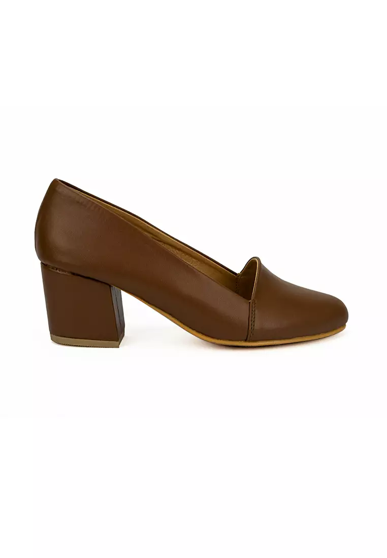Discount on Cardam's Lifestyle  shoes - SKU: Ecla Rss 00074 Dark Brown Pumps