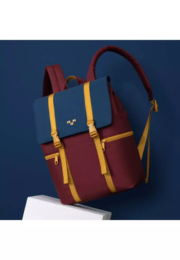 MAH Siro 11L Backpack - Wine/Blue