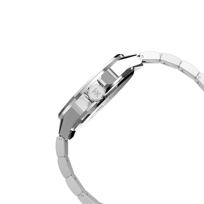 Jam Tangan Pria Timex Essex TW2W79900 Men Multifunction Black Dial Stainless Steel Strap