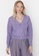 Trendyol purple Buttoned Cardigan With Pockets B8130AA105ECC7GS_5