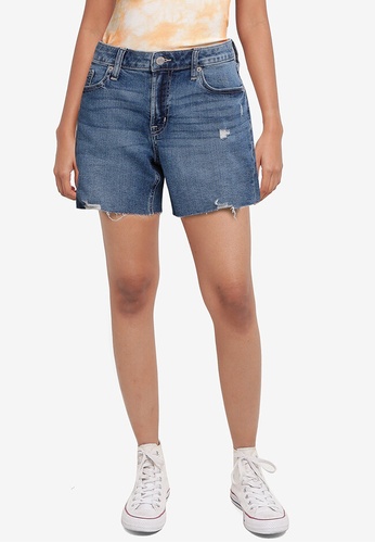 gap high waisted jean shorts