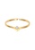 Elli Jewelry white Ring Solitaire V-Shape Elegant Diamond Gold Plated 0A7FBACC7A10ADGS_2