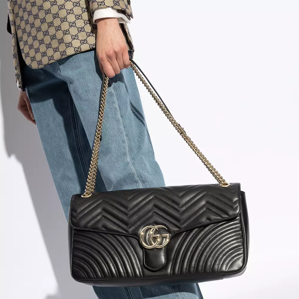 Marmont Medium Gucci Gg Marmont Messenger Bag Jual Gucci GG