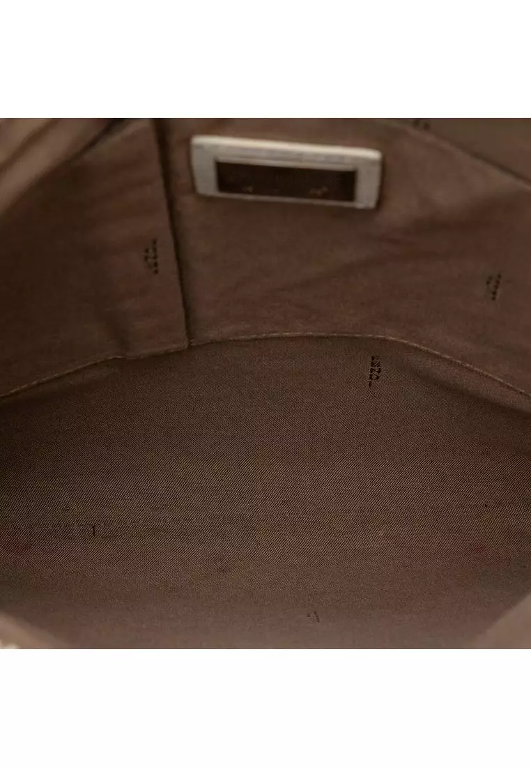 Pre-Loved Fendi Zucca Spalmati Crossbody