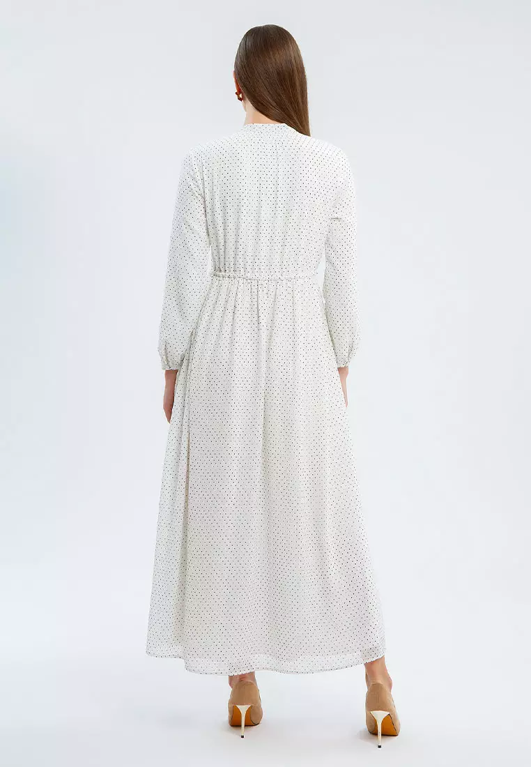 Minimal Wrenley Dress Off White Warna OFF WHITE