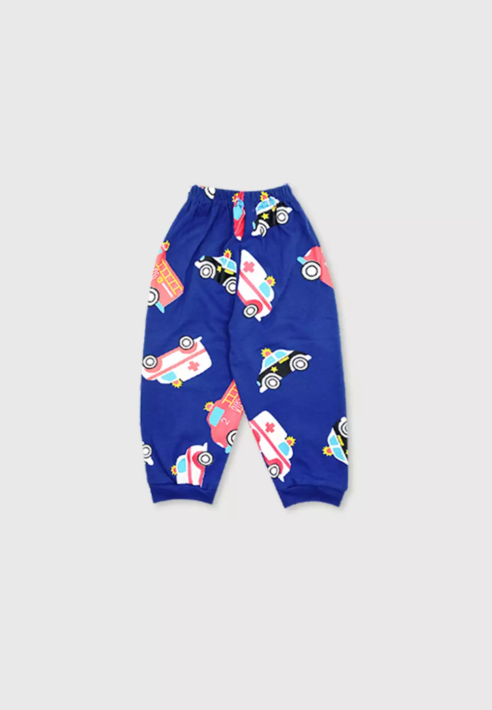 Wakakids Setelan Bayi Laki Laki Usia 12 Bulan Hingga 18 Bulan Set Piyama Anak Baju Tidur Motif Car 3277 Biru