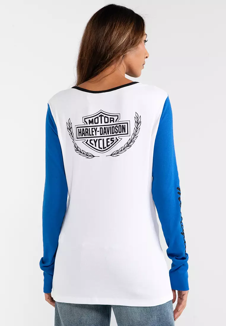 Harley-Davidson Trophy Bar & Shield Henley