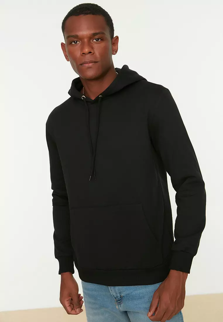 Buy Black Sweatshirt & Hoodies for Men by TRENDYOL Online