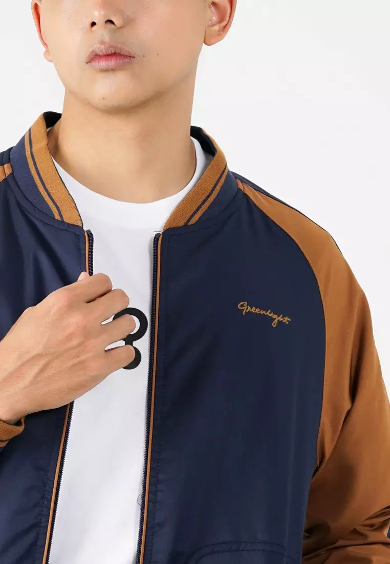 Greenlight Men's Bomber Jacket Regular Fit Taslan Jaziel OL-C020225